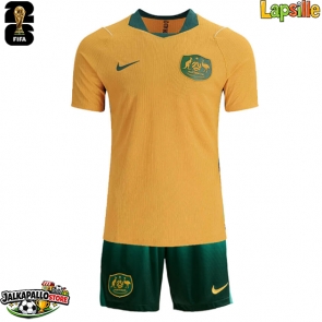Australia Kotipaita Lapsille MM-kisat 2026 Lyhythihainen (+ shortsit)